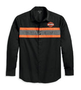 Harley-Davidson Men's Harley Performance Shirt Colorblocked, Black