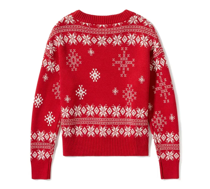 Harley-Davidson Women's Harley Holiday Sweater - Chili Pepper