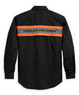 Harley-Davidson Men's Harley Performance Shirt Colorblocked, Black