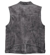 Harley Davidson Men's Distressed Leather Vest