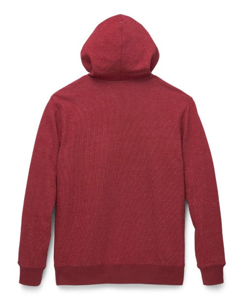 Harley-Davidson Men's Zip-Up Hoodie, Crosscountry Staple - Red