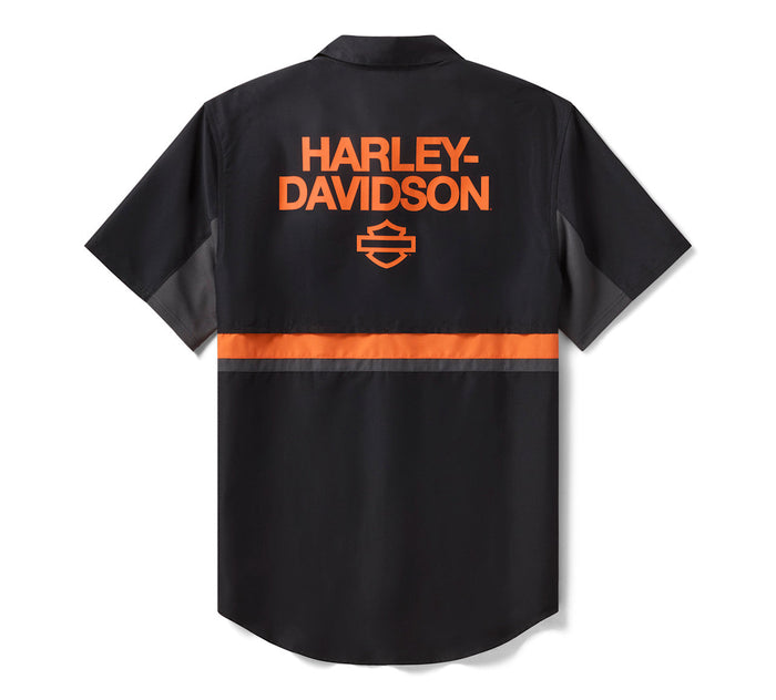Men's H-D TECH Vented Short Sleeve Shirt