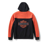 Men's H-D Essential Color Blocked Full Zip Hoodie