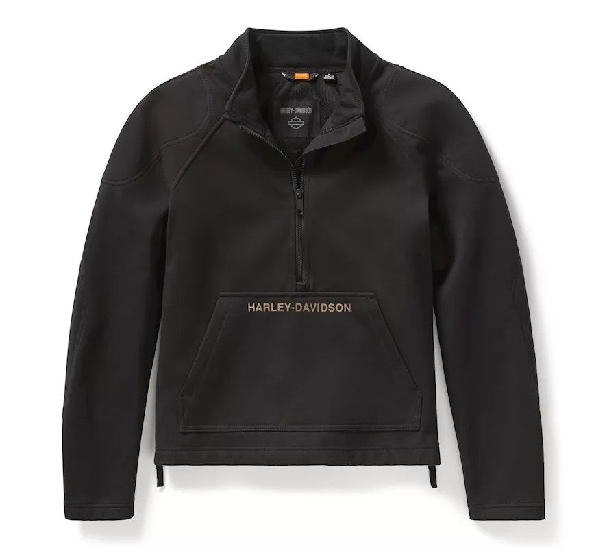 Harley-Davidson Women's Deflector Half Zip Riding Fleece