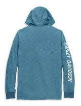 Harley-Davidson® Men's #1 Race Slub Jersey Hooded Graphic Tee