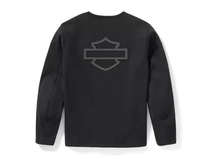 Harley-Davidson Men's Crew Deflector Pull Over Riding Fleece