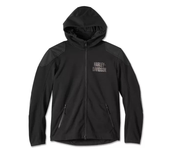 Harley-Davidson Willie G Skull Graphic Deflector 2.0 Hooded Riding Fleece
