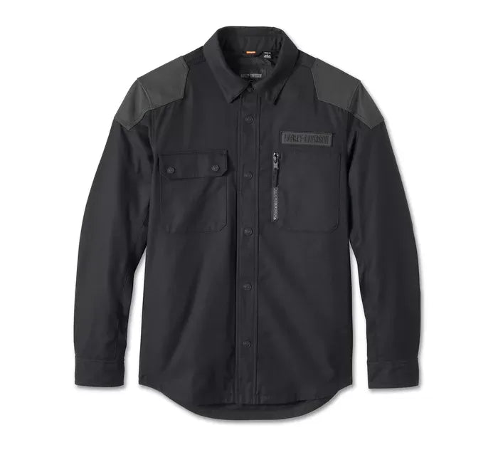 Harley-Davidson Willie G Skull Graphic Operative 2.0 Riding Shirt Jacket