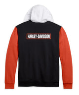 Harley-Davidson Men's Colorblock Full Zip Hoodie