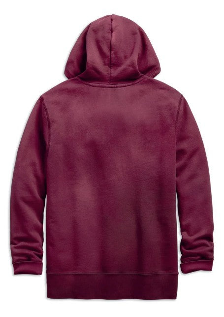 Harley-Davidson Men's Felt Lettering Pullover Hoodie