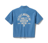 Dickies x H-D Boxy Fit Chambray Work Shirt