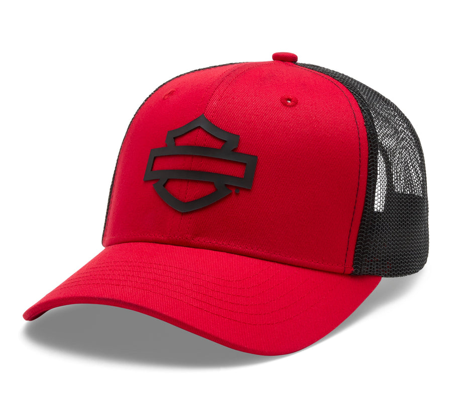Men's Logo Colorblock Adjustable Trucker Cap