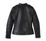 Women's H-D Flex Layering System Captains Leather Jacket Outer Layer