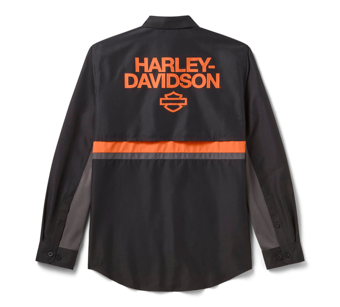 Men's H-D TECH Vented Solid Shirt