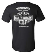Harley-Davidson® Men's Catalyst Skull Short Sleeve Crew-Neck T-Shirt - Black