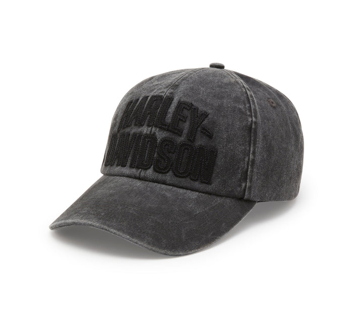 Arched Font Panhead Fitted Baseball Hat