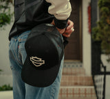 Men's Logo Colorblock Adjustable Trucker Cap