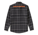 Men's H-D TECH Coolmax Long Sleeve Plaid Shirt