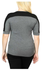 Harley-Davidson® Women's Over the Top Bling Retro Colorblocked Short Sleeve Tee