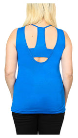 Harley-Davidson Women's Native Embellished Scoop Neck Sleeveless Tank Top - Blue