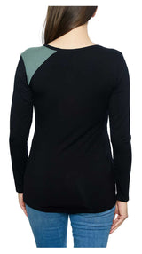 Harley-Davidson Women's Embellished Road Weary Scoop Neck Shirt - Black