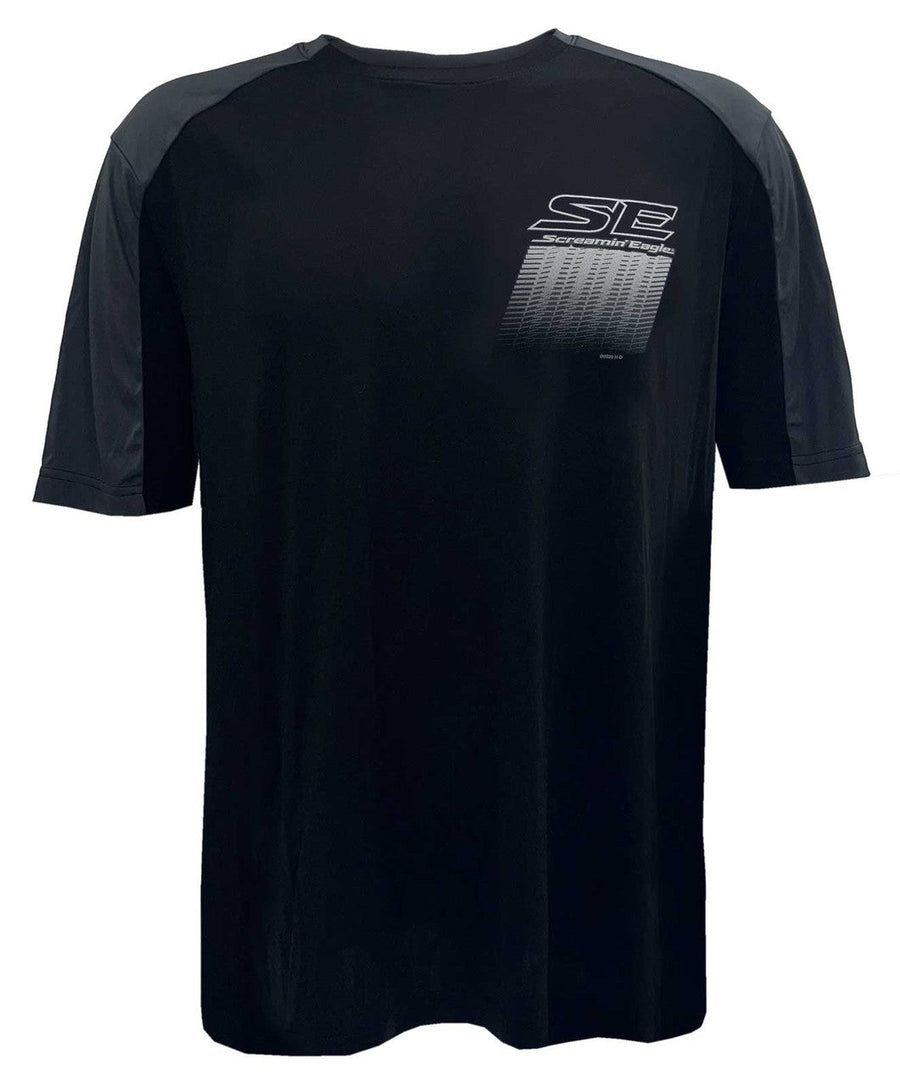 Harley-Davidson® Men's Screamin' Eagle Stacked Colorblocked Performance Tee
