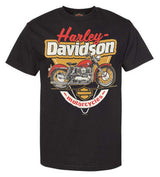 Harley-Davidson® Men's MC Sigil II Printed Graphic Cotton T-Shirt, Black