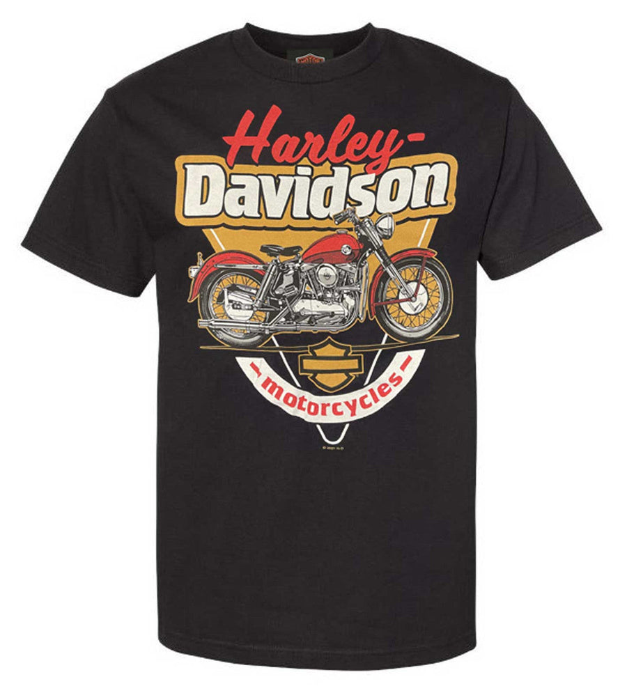 Harley-Davidson® Men's MC Sigil II Printed Graphic Cotton T-Shirt, Black