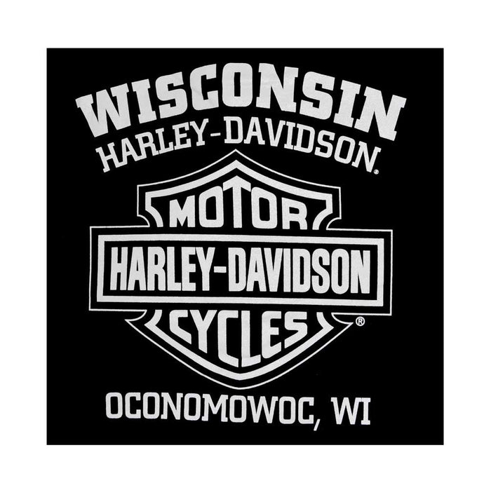 Harley-Davidson® Men's T-Shirt, Shovelhead Engine Short Sleeve, Black 30294026